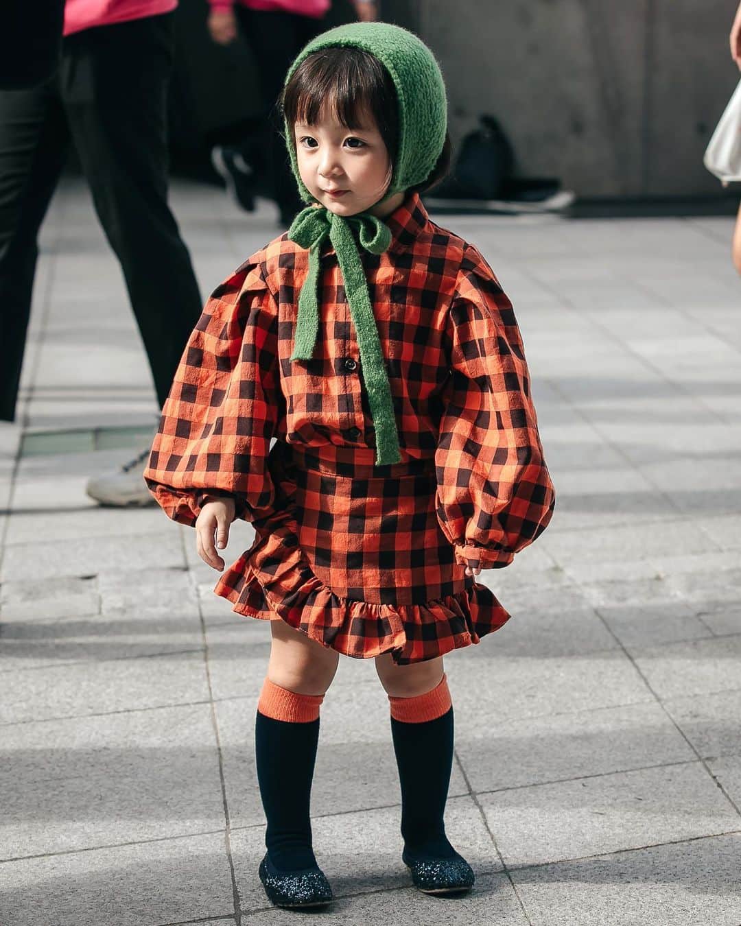 가로수길 , Seoulのインスタグラム：「SFW Street Fashion Style Thx @tjmamang 🔥 너무 귀여운 애기ㅜ 너무 귀여우ㅓ서 이 미쳐부럿」