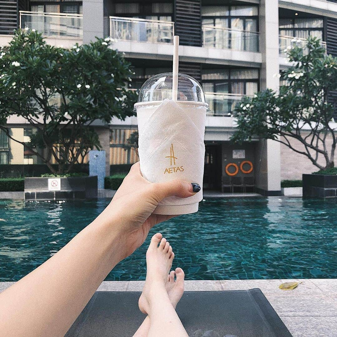 安中芙美さんのインスタグラム写真 - (安中芙美Instagram)「ㅤㅤㅤㅤㅤㅤㅤㅤㅤㅤㅤㅤㅤ ㅤㅤㅤㅤㅤㅤㅤㅤㅤㅤㅤㅤㅤ morning pool 🐘🇹🇭 with my family in Bangkok ❤︎❤︎ ㅤㅤㅤㅤㅤㅤㅤㅤㅤㅤㅤㅤㅤ」10月21日 13時32分 - fumitwinsworld