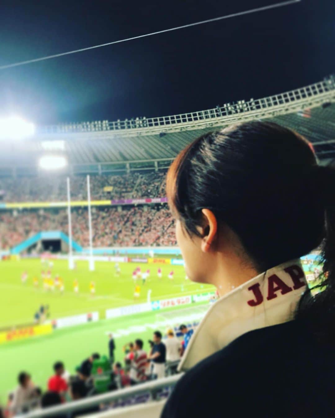 山崎紘菜さんのインスタグラム写真 - (山崎紘菜Instagram)「. いくつもの瞬間に心が震え 夢を見させて頂きました。 ファンとして、これからもずっと 見守り、応援し、一緒に夢を 見続けていきたいと思います。 ただただ、ありがとう、でした。 #本当にお疲れ様でした #RWC2019 #quarterfinal  #japanvssouthafrica」10月21日 15時26分 - hirona_yamazaki
