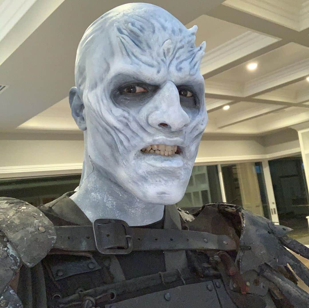 ポール・ジョージのインスタグラム：「The Night King! #GOT」