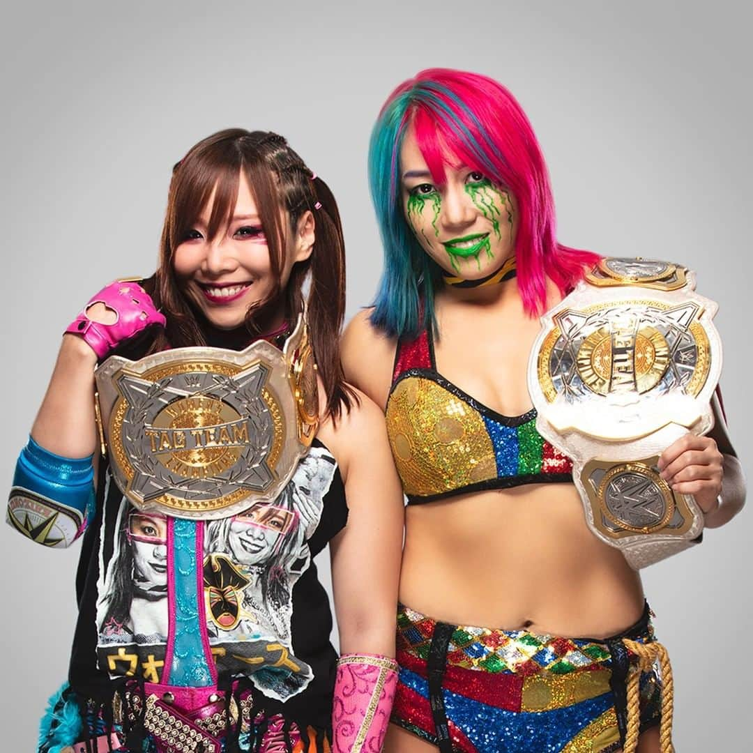 WWEさんのインスタグラム写真 - (WWEInstagram)「The #KabukiWarriors have entered the Hall of @WWE Women's #TagTeamChampions! ⚓🤡 @wwe_asuka @kairisane_wwe」10月22日 3時00分 - wwe