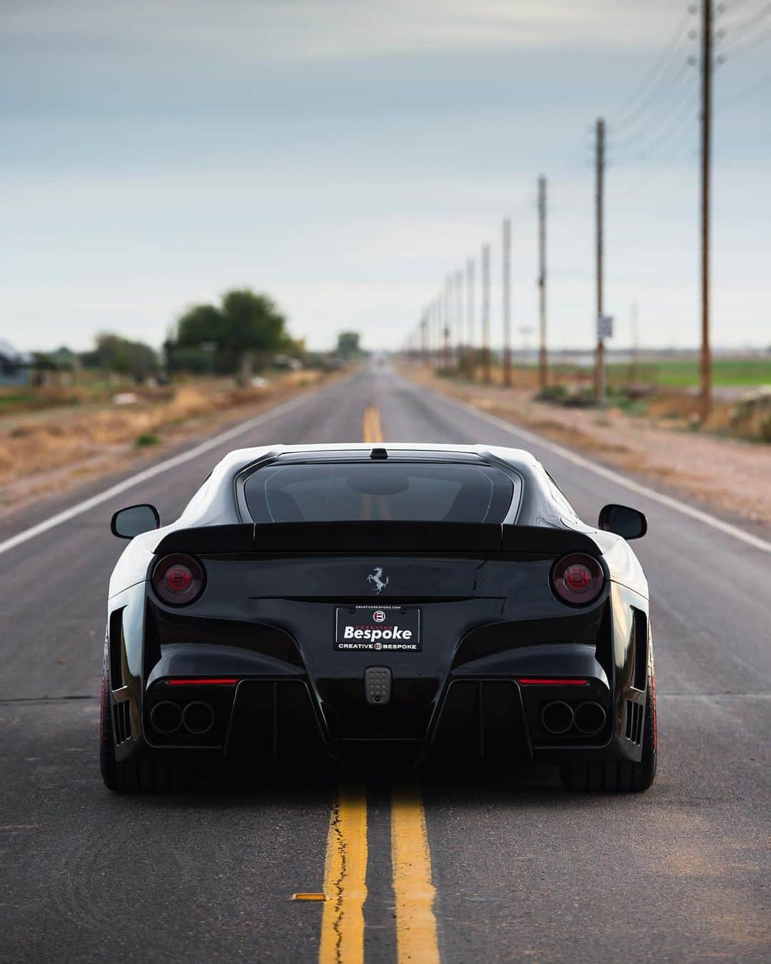 CARLiFESTYLEさんのインスタグラム写真 - (CARLiFESTYLEInstagram)「All black Ferrari F12 SVR for SALE by @creativebespoke 👍🏼or👎🏼? | @creativebespoke Best custom exotic cars for sale! #carlifestyle #ferrari #F12SVR」10月22日 3時11分 - carlifestyle