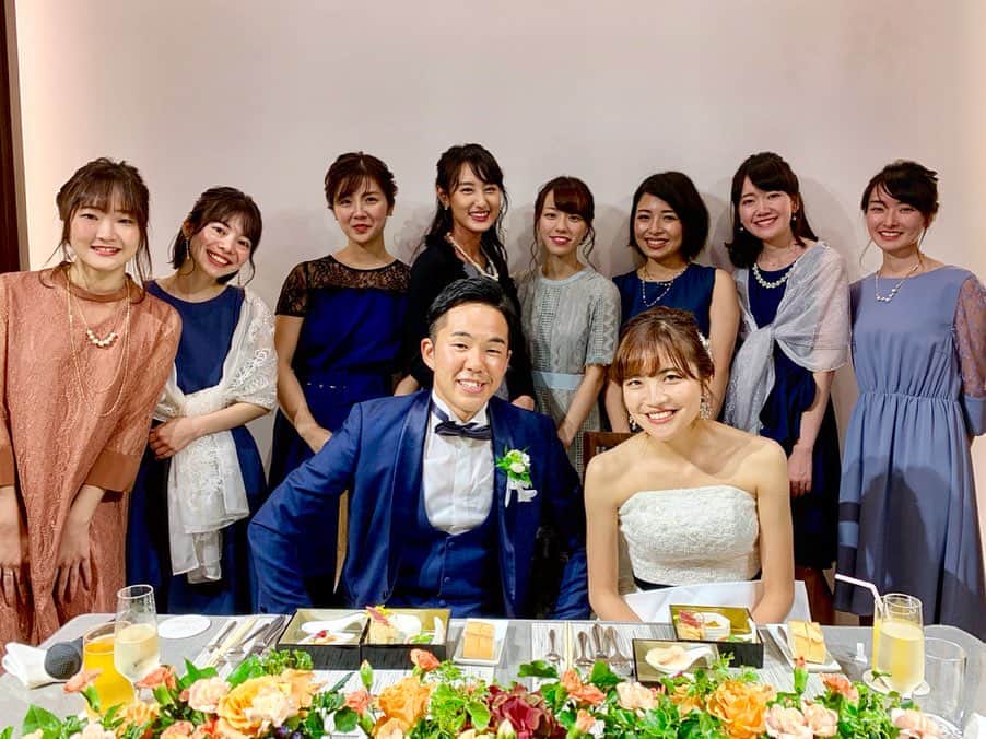 勝俣水稀さんのインスタグラム写真 - (勝俣水稀Instagram)「ㅤㅤㅤㅤㅤㅤㅤㅤㅤㅤㅤㅤㅤ Happy Wedding !💍 #1019YY ㅤㅤㅤㅤㅤㅤㅤㅤㅤㅤㅤㅤㅤ @yurieet072 とっても綺麗だったよ！ 素敵な会に招待をありがとう。 ㅤㅤㅤㅤㅤㅤㅤㅤㅤㅤㅤㅤㅤ ずっとその笑顔でいてね。 末永くお幸せに☺️」10月21日 19時09分 - km_zukky