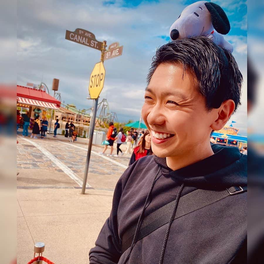 上坂嵩さんのインスタグラム写真 - (上坂嵩Instagram)「この前の休日。﻿ ﻿ ﻿ #USJ #ユニバーサルスタジオジャパン ﻿ #スヌーピー #snoopy #ハロウィン #ハロウィーン﻿ #メーテレ #上坂嵩」10月21日 19時16分 - takashi_uesaka_nbn