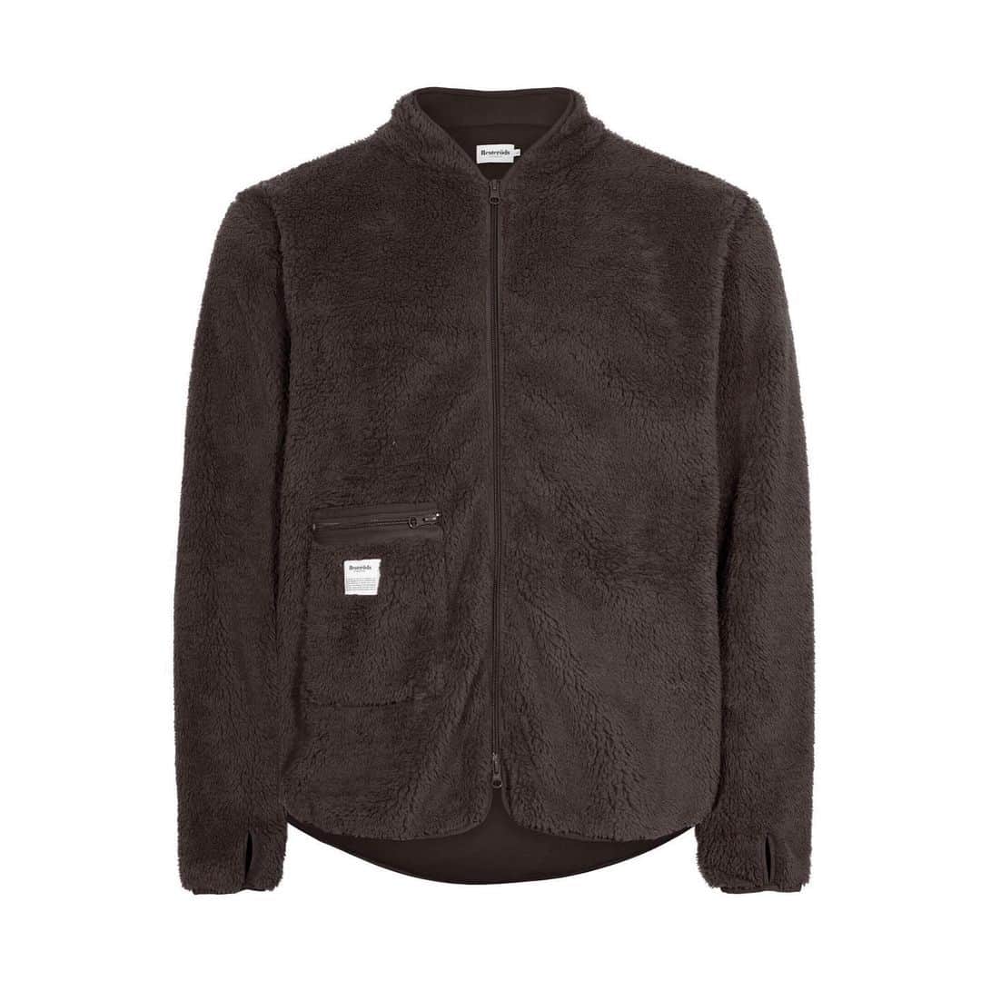 レステロッズのインスタグラム：「Our fantastic fleece jacket in Black coffee. #originalneverdies #Resteröds」