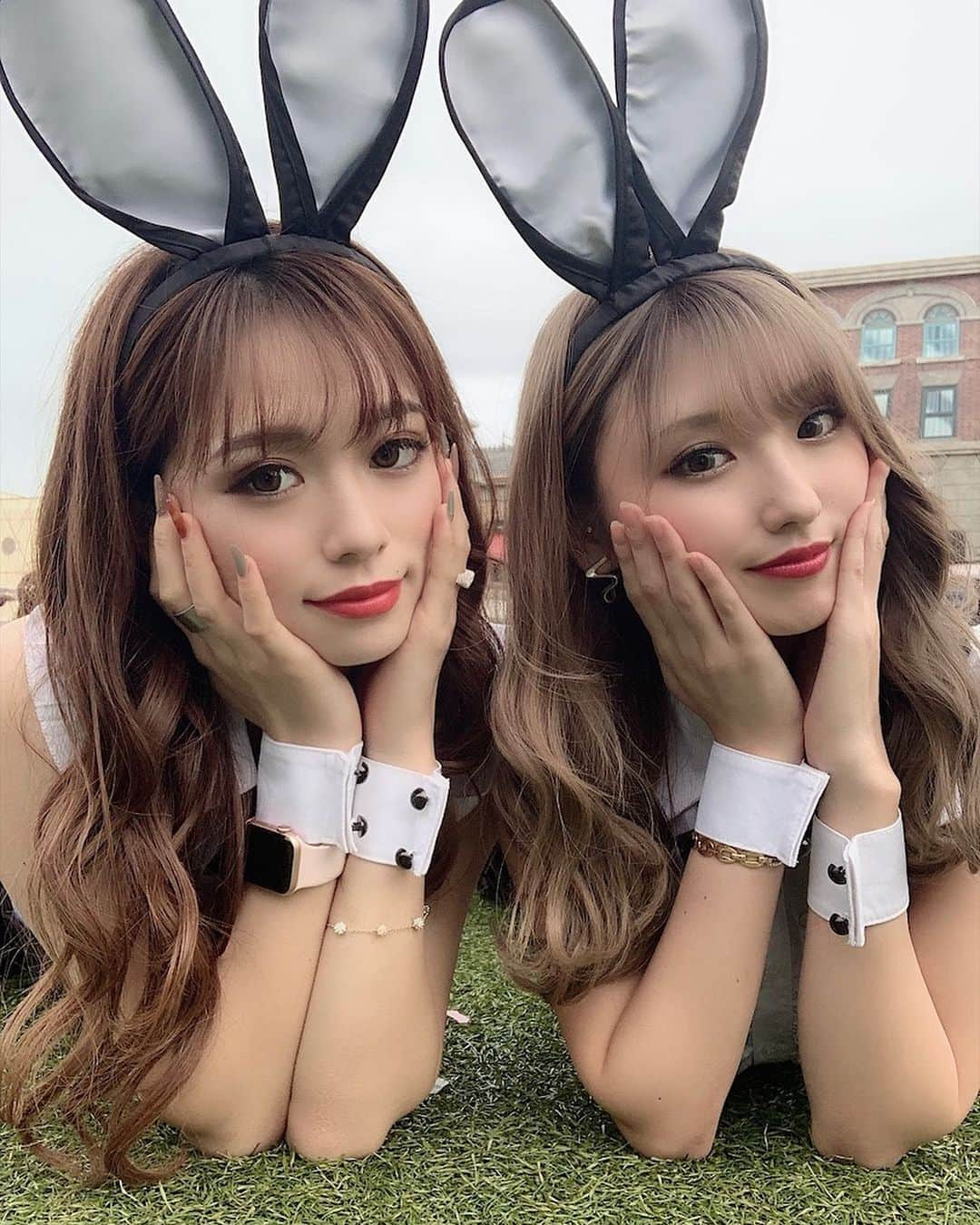 川猿てるみさんのインスタグラム写真 - (川猿てるみInstagram)「. 従姉妹でbunny🐰  #usj #ユニバ #ハロウィン #ホラーナイト」10月21日 21時01分 - terumin1113