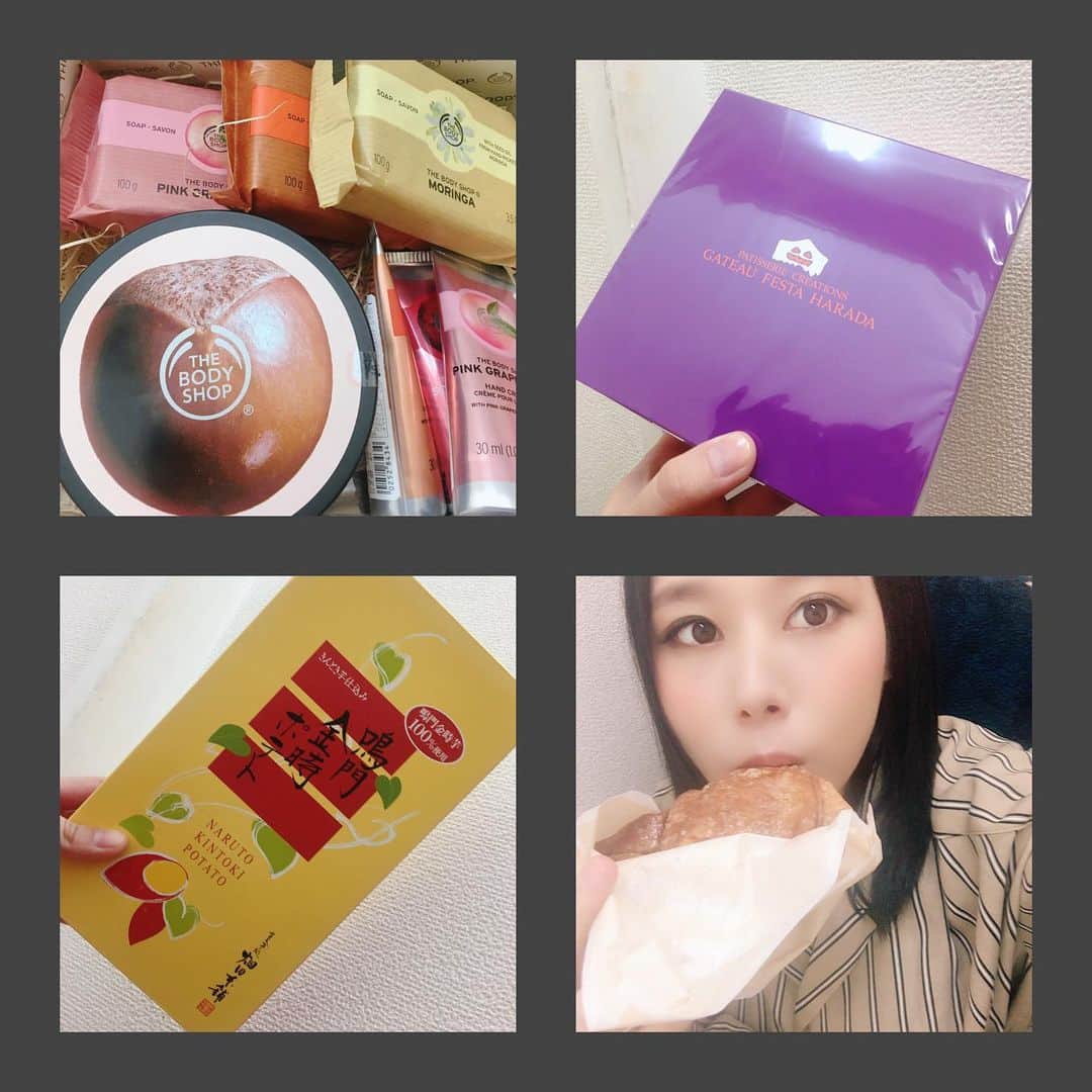 塚田詩織のインスタグラム：「2019.10.21 ファースト撮影会 #差し入れ #ありがとう」