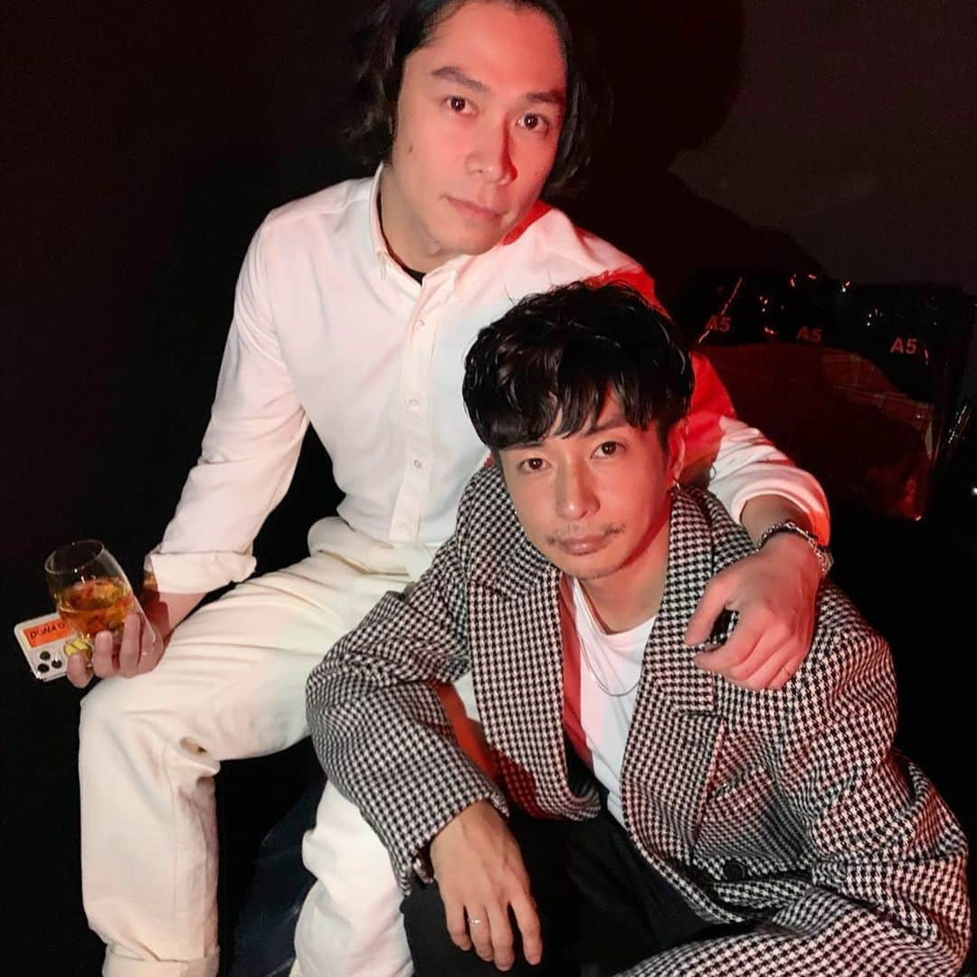 奈良裕也さんのインスタグラム写真 - (奈良裕也Instagram)「@amiparis ❤️❤️❤️❤️❤️ #amitokyoparty #amialexandremattiussi #千鳥格子」10月21日 21時38分 - yuyanara