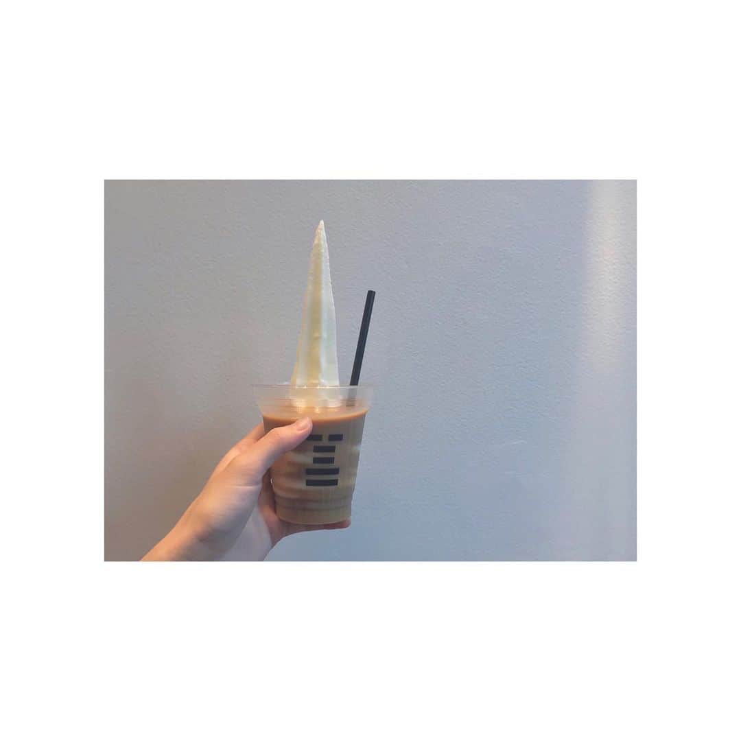 森脇加奈子のインスタグラム：「． そろそろさむい。‪🍦‬ #shiroichi #shibuya」