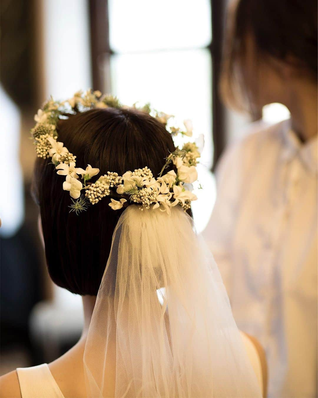 増田由希子さんのインスタグラム写真 - (増田由希子Instagram)「Yusuke & Asumi❤️ #bridalbouquet #Weddingcrown #bouquet #weddingbouquet #weddingflowers  2019年10月20日  生徒のあすみさんのご結婚式。 ウエディングブーケと花冠を作らせていただきました。どちらも本当にお似合いで可愛らしかった…　この日手渡したブーケは私にとっても一生の思い出となりそうです。 ご結婚おめでとうございます。 ＃森の中のウエディング #ウエディングブーケ」10月21日 22時17分 - nonihana_