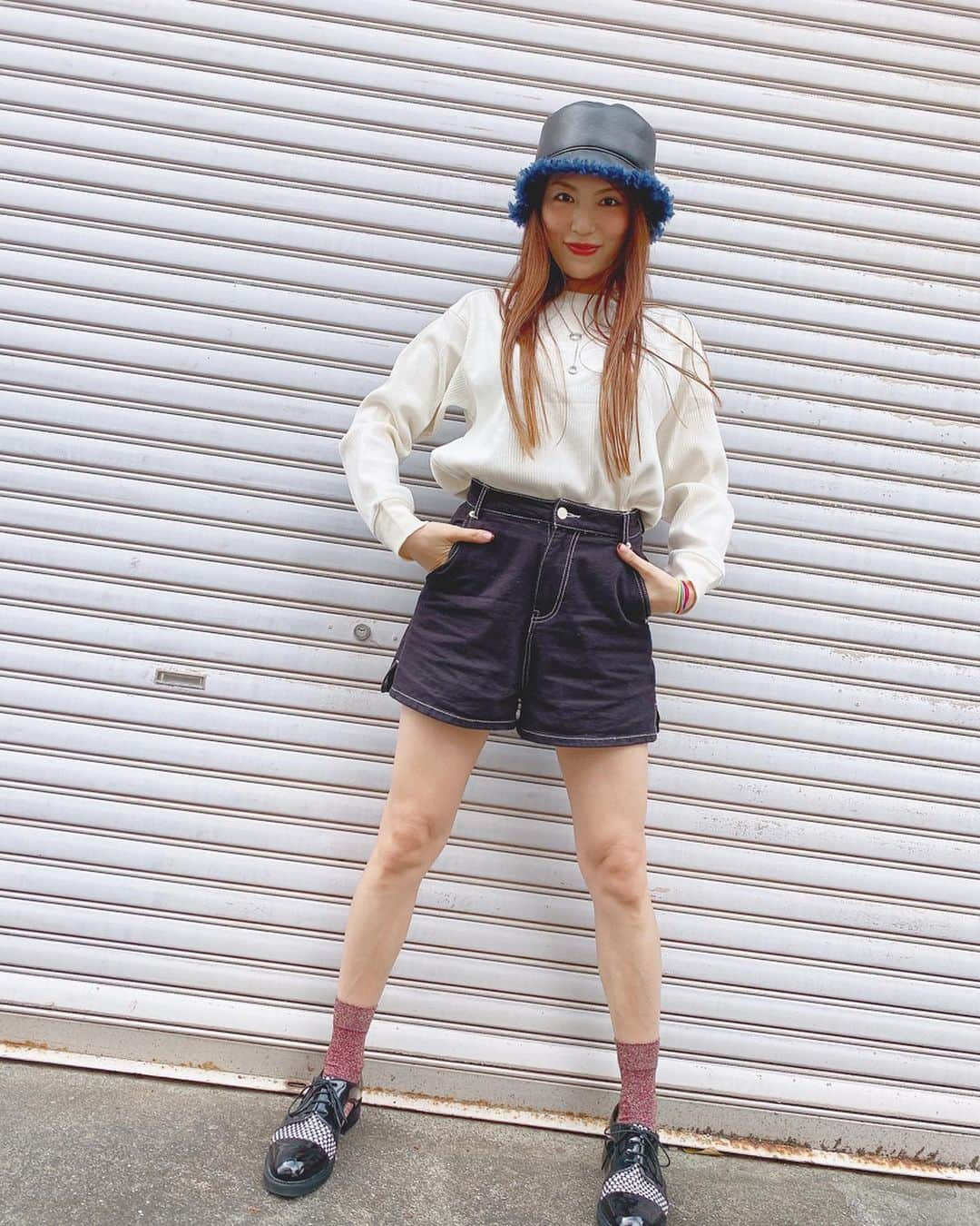 田野アサミさんのインスタグラム写真 - (田野アサミInstagram)「❤️🤠。 およおよおよよ〜服スタグラム😽 シャンプーハットみたい♡笑 #田野アサミ#お洋服スタグラム シャンプーハット🧴知らない子とかいるのかな？🤔いる？笑」10月21日 22時42分 - tano_asami