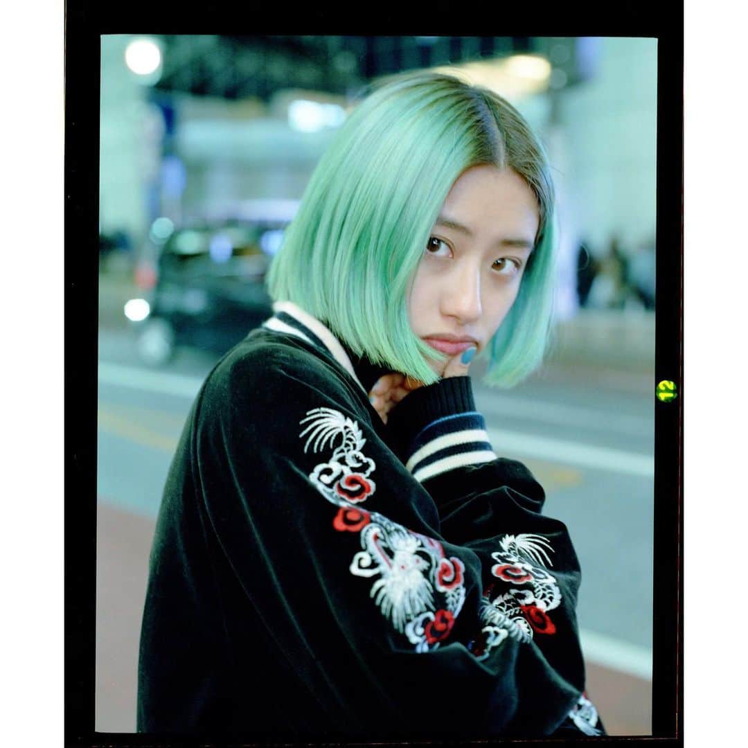 中田みのりさんのインスタグラム写真 - (中田みのりInstagram)「i miss my green hair💚 by @yuuki__ito」10月21日 23時32分 - minori_nakada