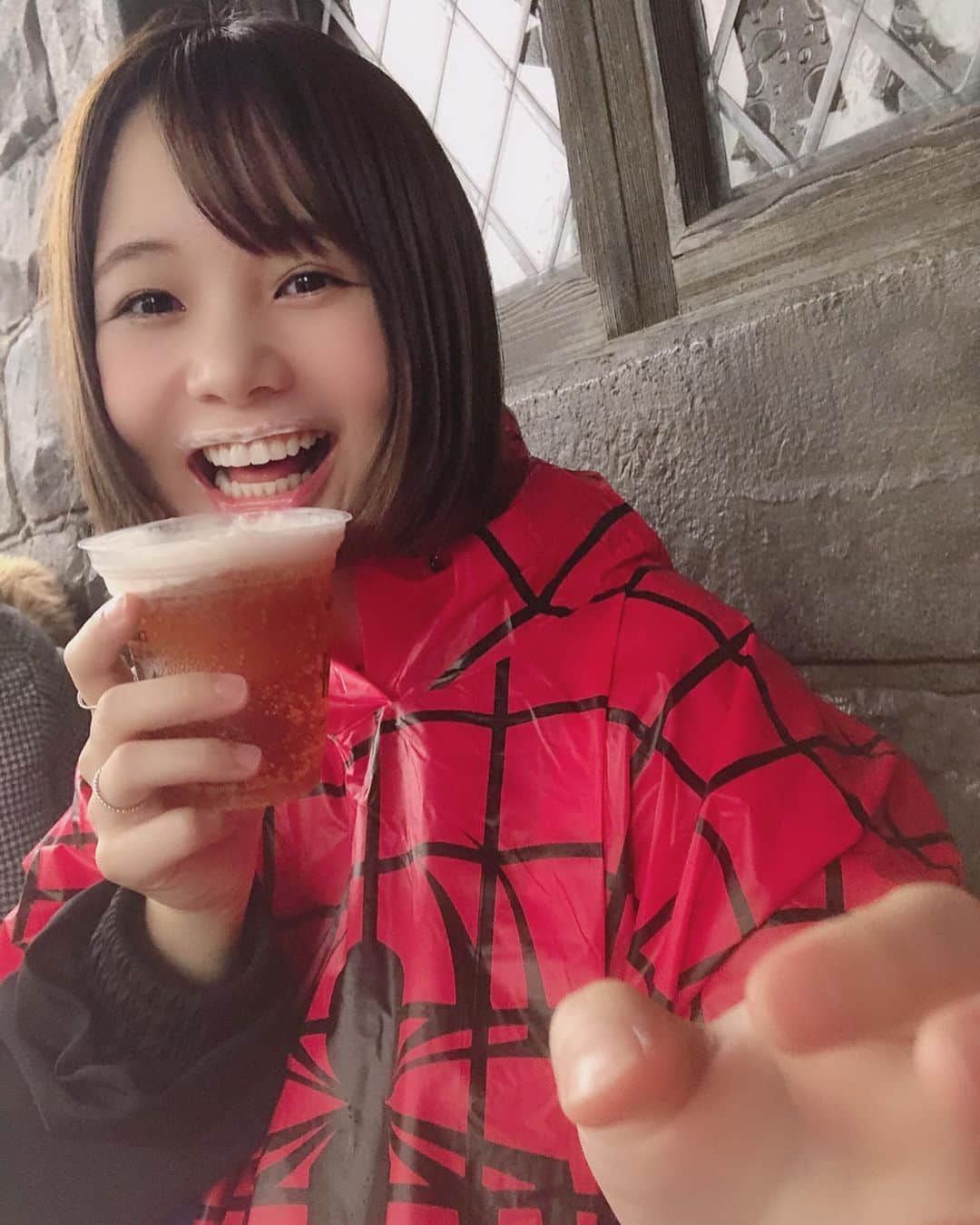真奈さんのインスタグラム写真 - (真奈Instagram)「おやすみんごりら🌛 . #バタービール #浴びた」10月22日 1時25分 - manatmnt0116