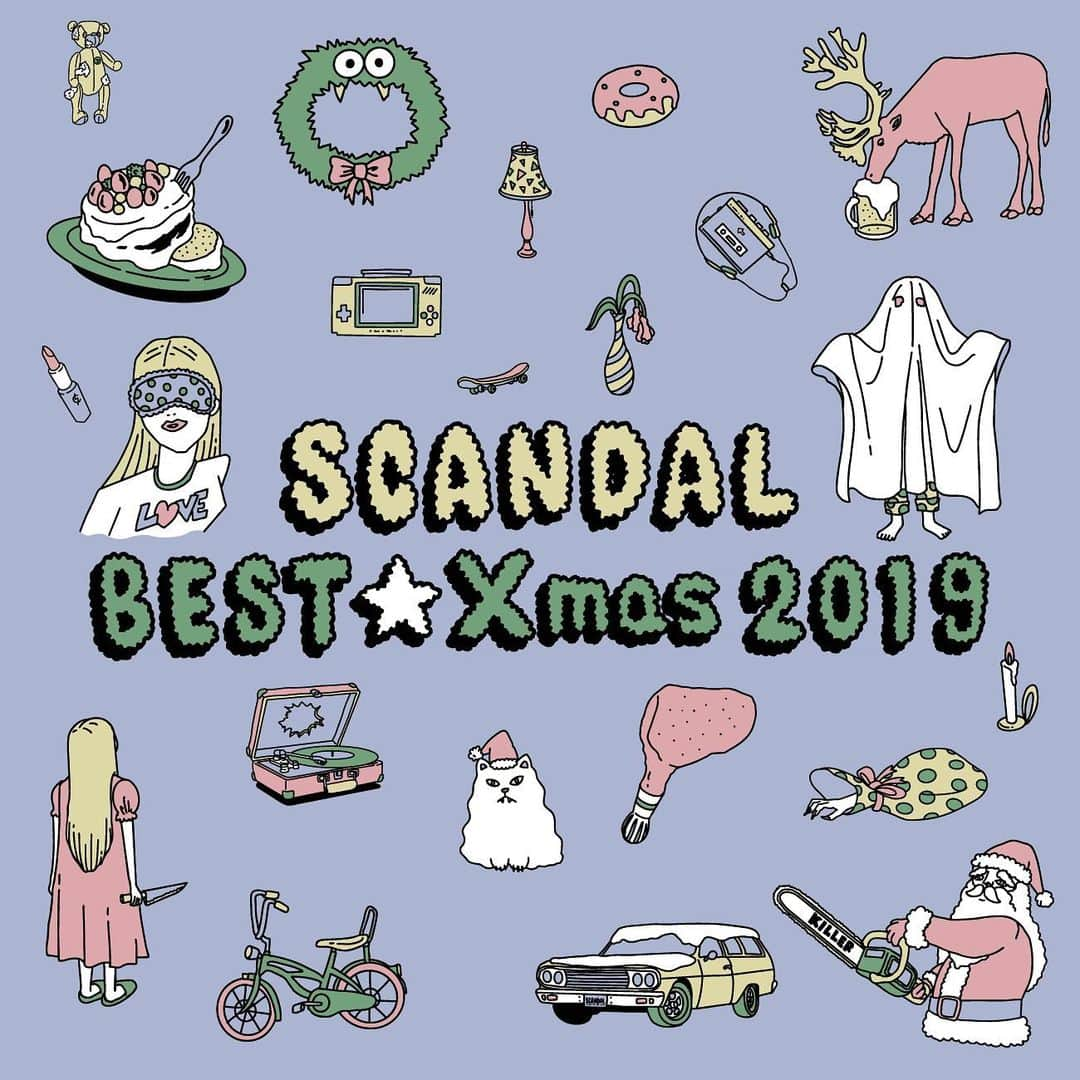 SCANDALさんのインスタグラム写真 - (SCANDALInstagram)「‪12/24(火)にマイナビBLITZ赤坂にて「BEST★Xmas 2019」の開催が決定！！‬最速先行予約はSCANDAL MANIAにて11/9(土)正午からスタート！‬ ‪#scandal #ベスクリ2019‬」10月22日 12時27分 - scandal_band_official