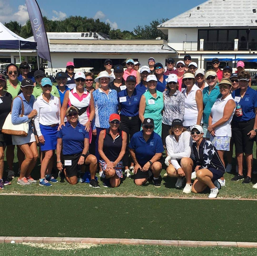 ジュリ・インクスターさんのインスタグラム写真 - (ジュリ・インクスターInstagram)「Thanks for a great day growing women’s golf @kpmgwomenspga @fope_gioielli @brighthousefinancial #theseladiesrock」10月22日 5時03分 - juliinkster