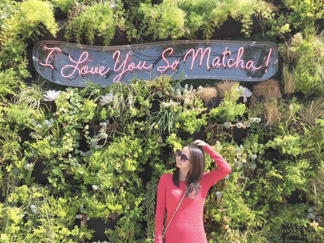 のインスタグラム：「I’m growing every single day. I love my life. 日本ではまーちゃんってニックネームなんだよーって話すと、よく「抹茶？」ってゆわれる😂😂 #losangeles #california #abbotkinney #calilifestyle #upsanddowns #funlife #love #matcha #maachan」