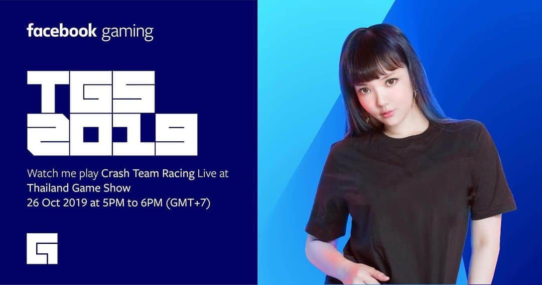YingTzeさんのインスタグラム写真 - (YingTzeInstagram)「🌟 Announcement 🌟 Hello Everyone ~ I’ll be attending Thailand Game Show this weekend ! Big thanks to @egg_network and @facebookgaming for the great opportunity. ✨❤️ _ There will be a Mobile Legends showmatch on the 26th Oct ( Saturday ) at 3.30pm-4.30pm (GMT+8) and I’ll be playing Crash Team Racing at 5pm-6pm (GMT +8). All these games will be LIVE on my Facebook Page so make sure to come and cheer for me ! ❤️ ▶️facebook.com/yingtze1206 _ p/s : I won’t be streaming at night from 24th-28th October because I’ll be away in Thailand. Regular 8pm-12am livestream will be back next Tuesday ! _ 📸 @17.ambition  #blessed #tgs2019 #facebookgaming #facebookgamingcreators #eggnetwork #ytzgaming  #gamergirls #gamermalaysia」10月22日 10時24分 - yingtze