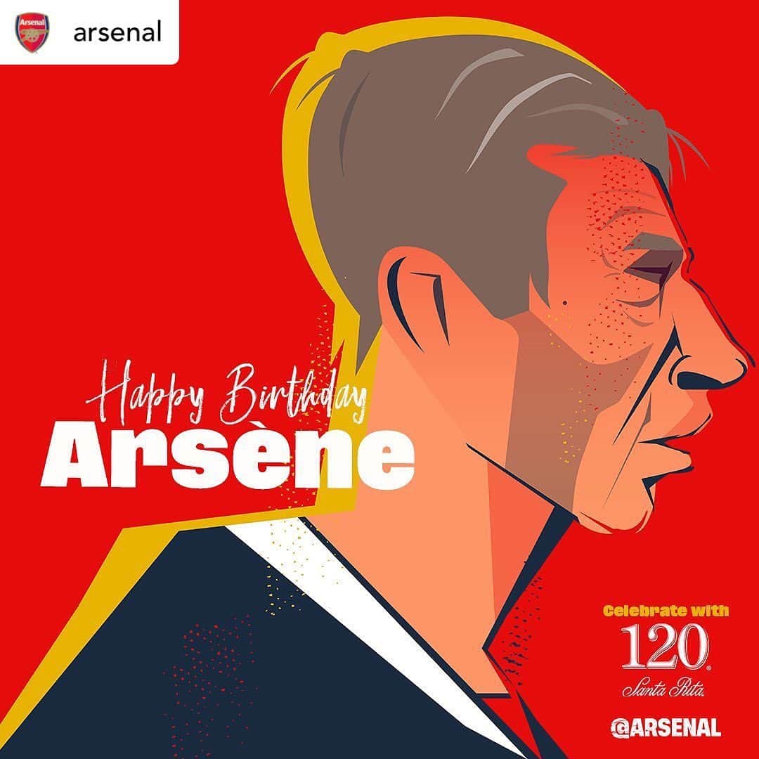プレミアリーグさんのインスタグラム写真 - (プレミアリーグInstagram)「Happy birthday to the Professor! 🎂 • #repost @arsenal Wishing a very happy 70th birthday to Arsène Wenger today! 🥳」10月22日 22時02分 - premierleague