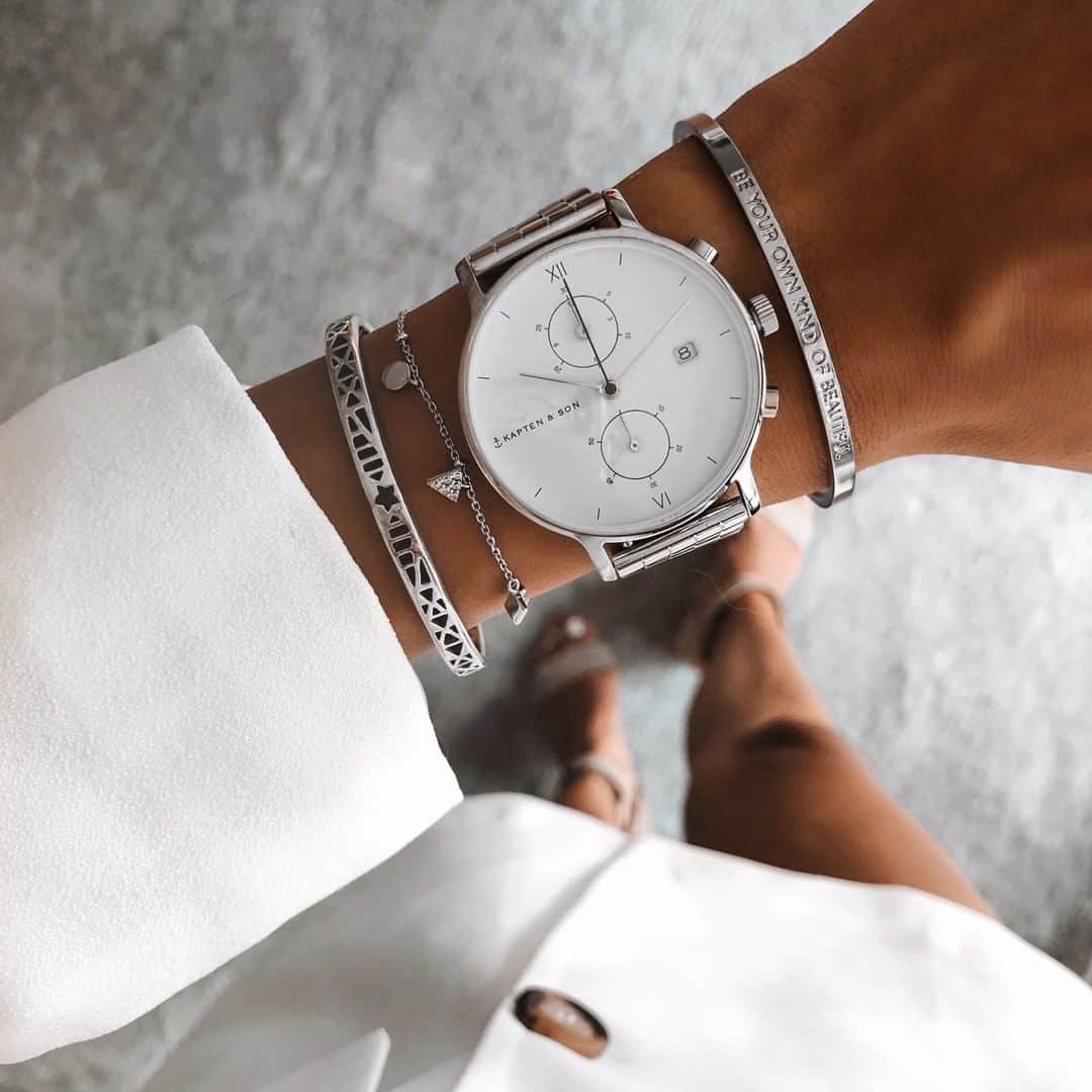 Kapten & Sonさんのインスタグラム写真 - (Kapten & SonInstagram)「'P.S. Don‘t forget to have a good time!' ✨ Our Chrono Steel is the perfect companion to you daily outfit! Which Chrono style is your favorite one? 💫 #bekapten #kaptenandson . . . #watches #watchesofinstagram #outfitdetails #ootdfash #ootdinspo #outfitinspo #fashionlover #fashionaddict」10月22日 20時45分 - kaptenandson