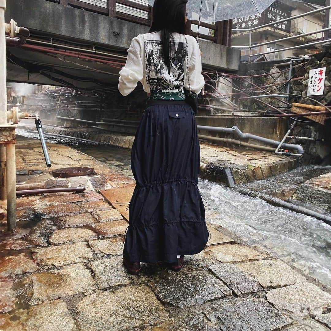 Juriさんのインスタグラム写真 - (JuriInstagram)「お洋服違うカラーで同じパターンで着てしまった！お気に入りアイテム。#juemi #jueminagoya」10月22日 20時58分 - juritakiguchi