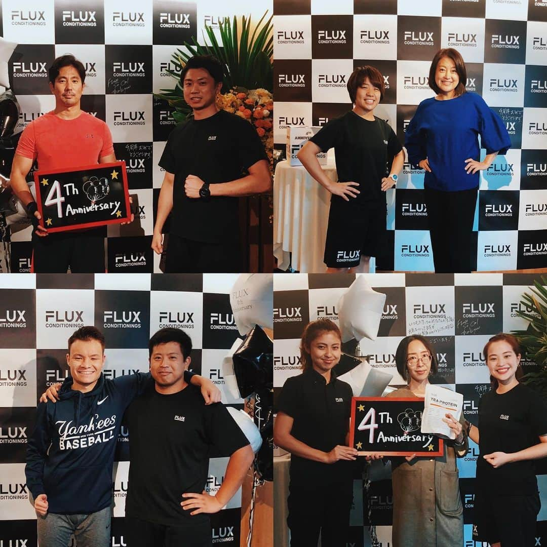 FLUX CONDITIONINGSさんのインスタグラム写真 - (FLUX CONDITIONINGSInstagram)「・ FLUX 4th anniversary . いつもFLUXをご利用頂き、誠にありがとうございます。 . 今週10月25日にFLUXは4周年を迎えることとなります。  続々とお客様からのメッセージ、誠にありがとうございます！！ . これからも引き続きFLUXをよろしくお願いいたします。 . . #fluxconditionings #フラックスコンディショニングス #flux #fluxcafe #コンディショニングジム #代官山ジム #代官山 #cafe #fitness #gym #trainer #training #conditioning #health #フィットネス #ジム #トレーナー #コンディショニング #健康 #運動 #食事  #photobooth #フォトブース #4周年 #anniversary #4rdanniversary #いつもご利用ありがとうございます #感謝 #メッセージありがとうございます #1025」10月22日 12時59分 - flux.conditionings