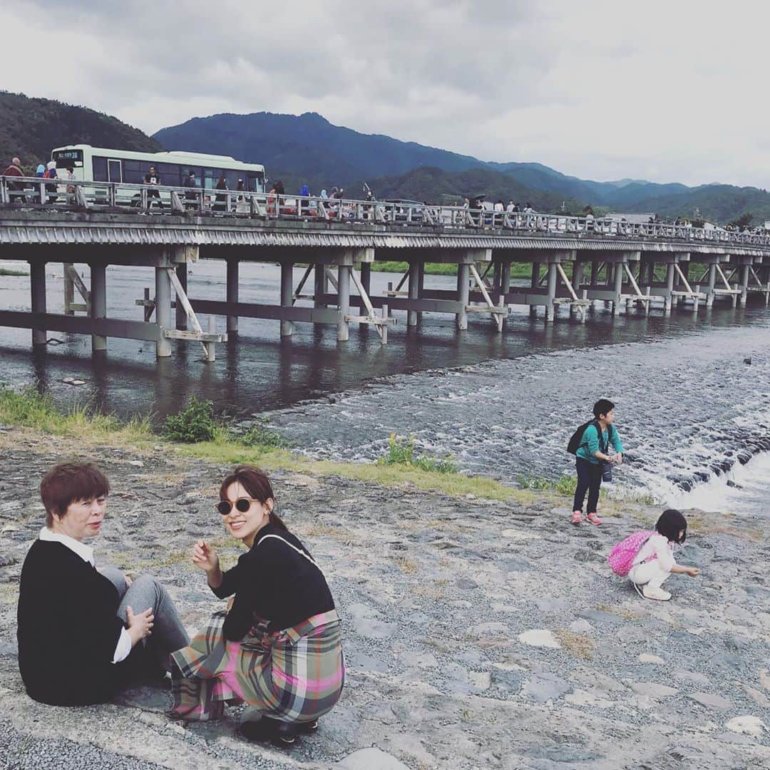 小泉里子さんのインスタグラム写真 - (小泉里子Instagram)「#渡月橋 #京都」10月22日 14時34分 - satokokoizum1