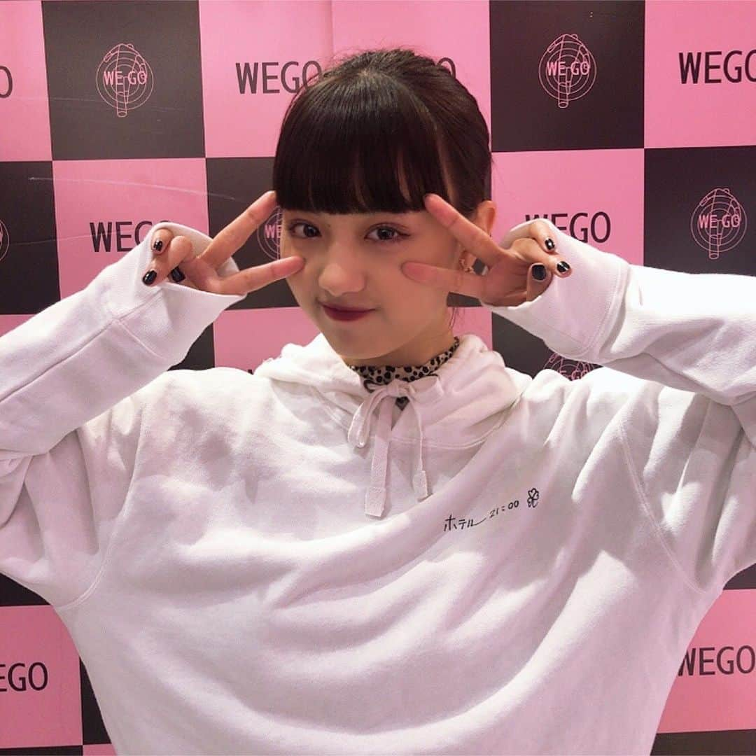 WEGOさんのインスタグラム写真 - (WEGOInstagram)「❤︎Noa Tsurushima×WEGO cheki event❤︎ WEGO 原宿竹下通り店にてチェキイベントありがとうございました！ 今回のチェキイベントは本日で全て終了となります。 全3都市のイベントにご参加頂いた皆さま、ありがとうございました！ またお会い出来る日までお楽しみに♡ . #noatsurushima #鶴嶋乃愛 #wego #chekiivent」10月22日 16時09分 - wego_official