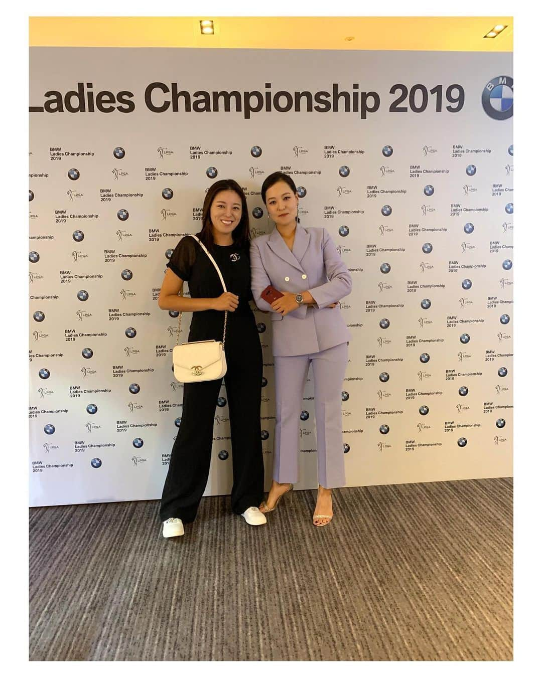 ハー・ミジョンさんのインスタグラム写真 - (ハー・ミジョンInstagram)「BMW Ladies Championship gala dinner👭  #부산 #파라다이스 #bmwladieschampionship #galadinner #👭」10月22日 22時11分 - mi_jung1205