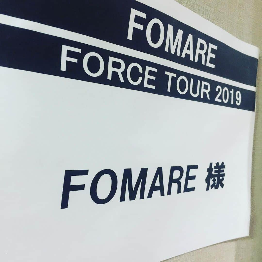 橋本塁さんのインスタグラム写真 - (橋本塁Instagram)「本日の現場は名古屋ダイアモンドホールでのFOMARE「FORCE TOUR 2019」の撮影！今日も今日とてヴァシャと撮るど！ #fomare #サウシュー #soundshooter #名古屋 #ダイホ #ダイアモンドホール #nagoya」10月22日 18時29分 - ruihashimoto