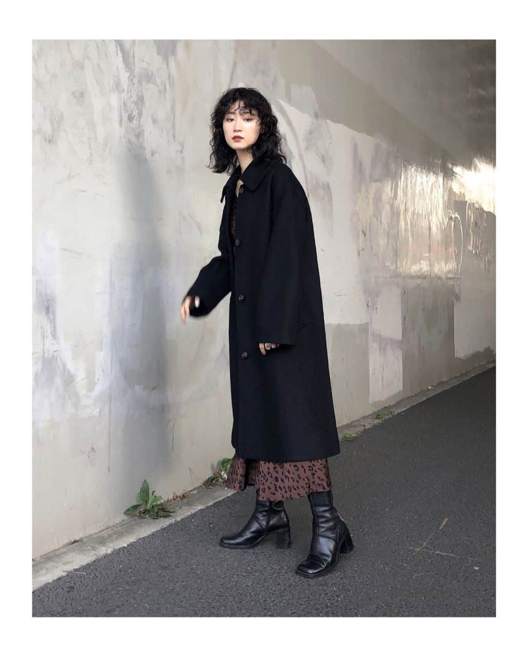 マウジーさんのインスタグラム写真 - (マウジーInstagram)「1 MODEL 3 LOOKS MOUSSY OFFICIAL STAFF @nanako_muramoto ㅤㅤㅤㅤㅤㅤㅤㅤㅤㅤㅤㅤㅤ -WHAT SHE WEARS- jacket/B-3 BOA JACKET bottom/FAUX LEATHER HIGH WAIST PANTS coat/BACK TUCK A LINE COAT #MOUSSY」10月22日 18時31分 - moussyofficial