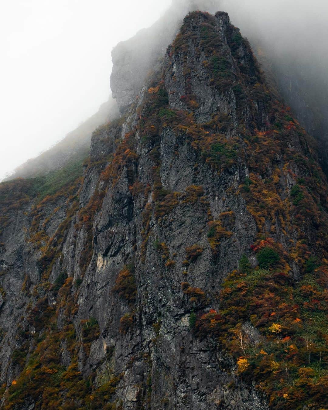 田村幸士のインスタグラム：「⬅️swipe!➡️ 谷川岳 どこまでも高く広く深い . Mt.Tanigawa is often said to be “a mountain of death” and listed in Guiness World Records as a mountain where the most people have died. The reason is that there is a great rock wall on its east side, many rock climbers challenge and some of them lose their lives.」