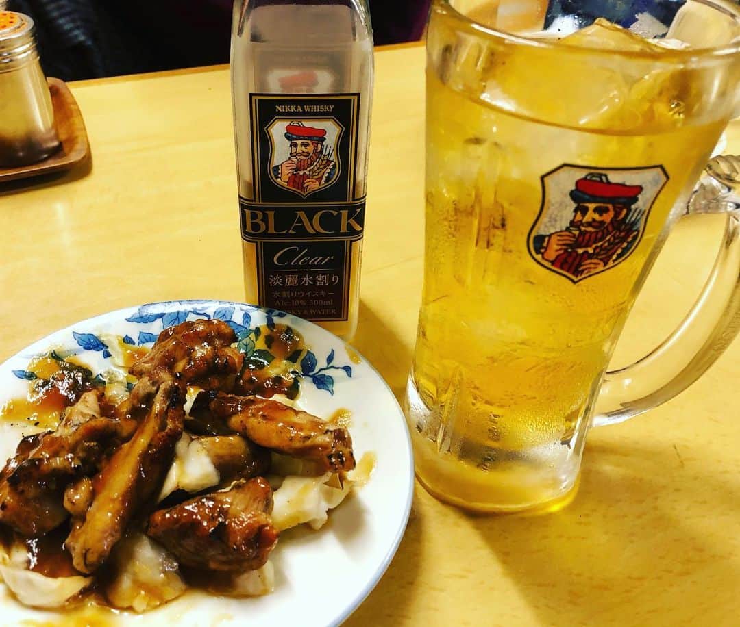 篠原信一さんのインスタグラム写真 - (篠原信一Instagram)「BLACKと焼鳥が美味い😋」10月22日 20時29分 - s.shinohara_life