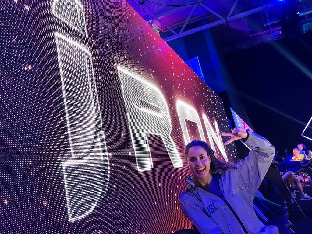 のインスタグラム：「Glad to be a part of it!! Thank you @hosszukatinka , I appreciate it! @iron_isl  #isl2019」