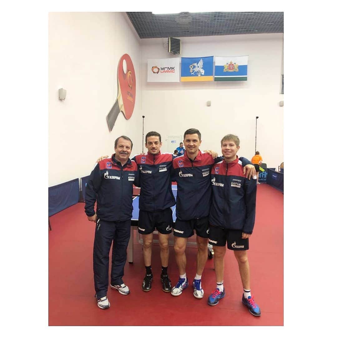 のインスタグラム：「Successful 1st round in the Russian league, good job! Next challenge is Champions League on 25th.」