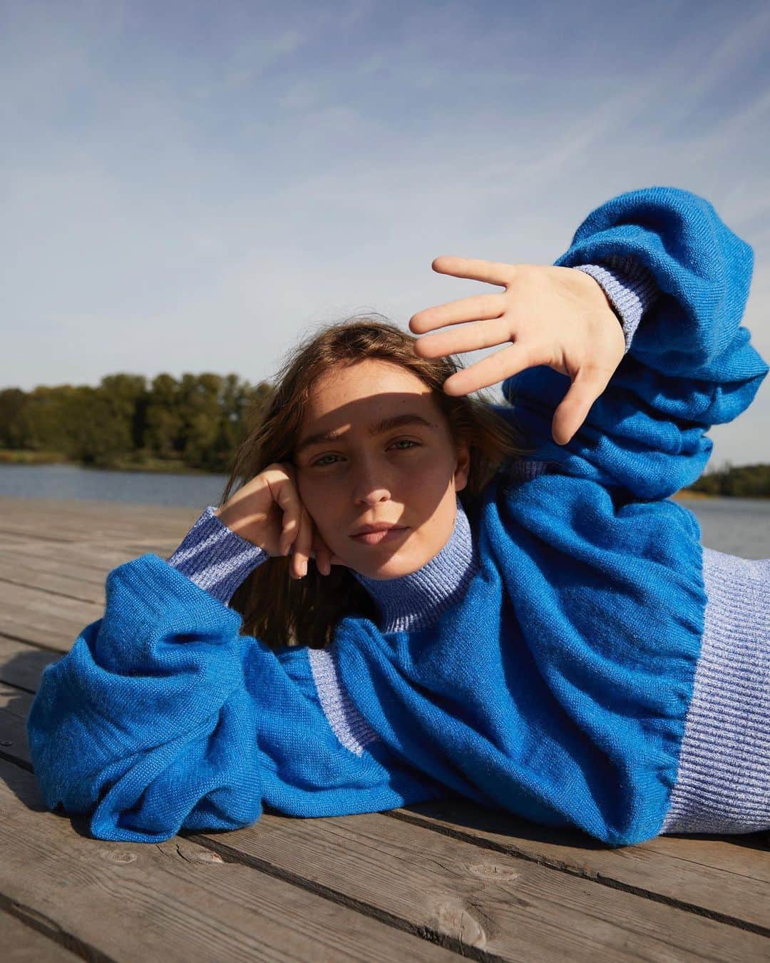 のインスタグラム：「girl blue」