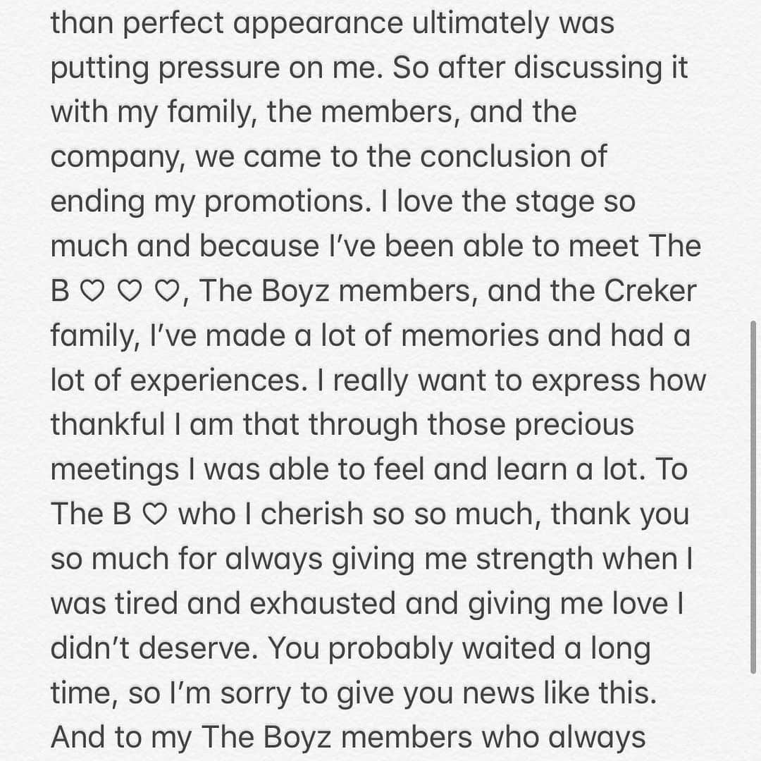 ファルさんのインスタグラム写真 - (ファルInstagram)「Hwall’s Letter Eng Trans Credit: The Subz _ _ ___ 《 #theboyz#더보이즈#활#hwall#heohyunjoon #hyunjoon #theboyzhwall#tbz#hwalltheboyz#허현준」10月23日 16時21分 - heohyunjoonhwall