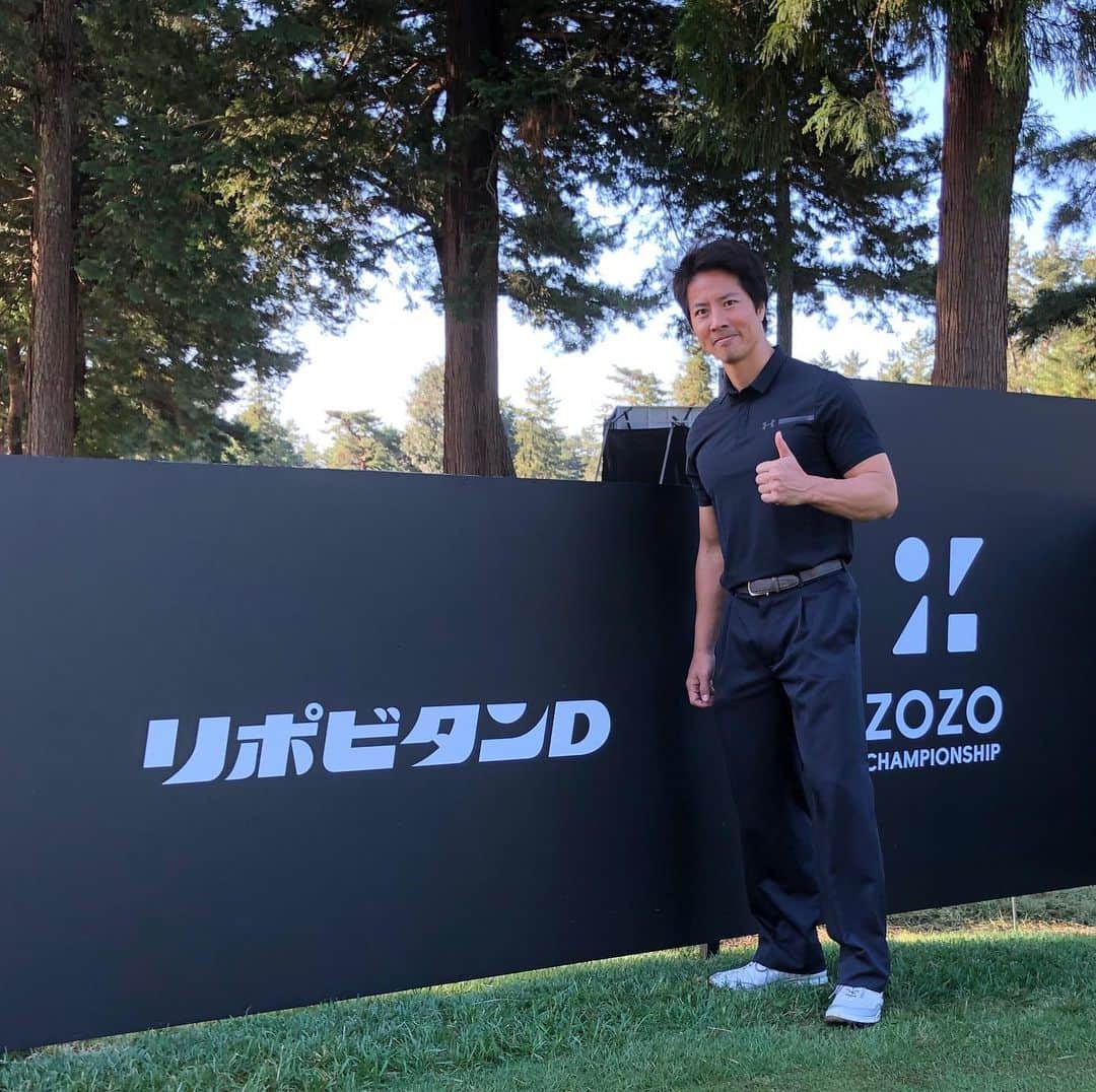 ケイン・コスギさんのインスタグラム写真 - (ケイン・コスギInstagram)「Played in a ProAm for the PGA tour ZoZo Championship. #リポビタンd #zozochampionship」10月23日 12時44分 - kane_kosugi