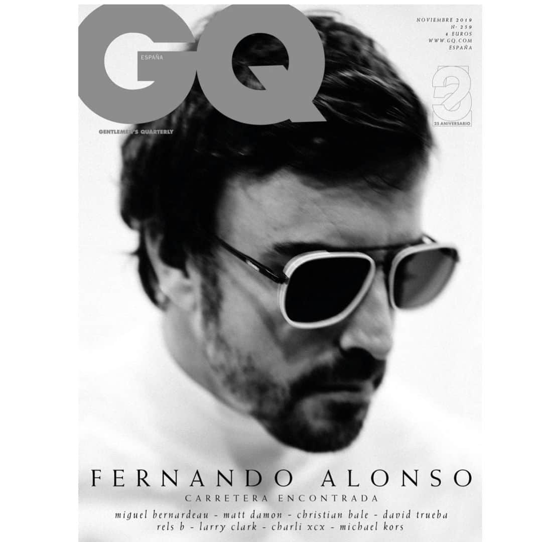 フェルナンド・アロンソさんのインスタグラム写真 - (フェルナンド・アロンソInstagram)「Gracias @gqspain @gq por la portada y el reportaje! Me ha encantado! 👌! ___________________________________________ Thanks @gqspain @gq for the cover and the nice interview 👌! #gqspain #gq #cover #gqnovember #kimoa #racing #lifestyle」10月24日 0時54分 - fernandoalo_oficial