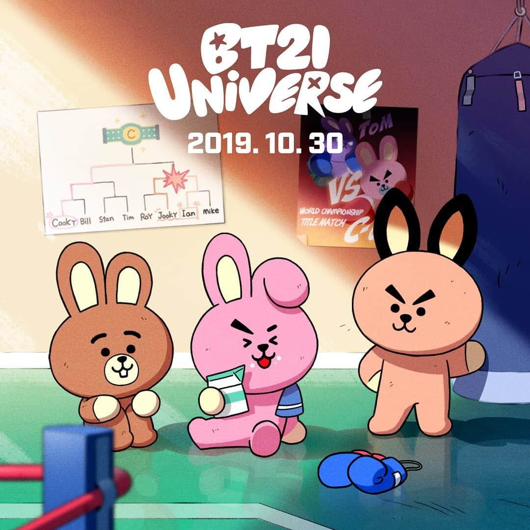 BT21 Stars of tomorrow, UNIVERSTAR!のインスタグラム