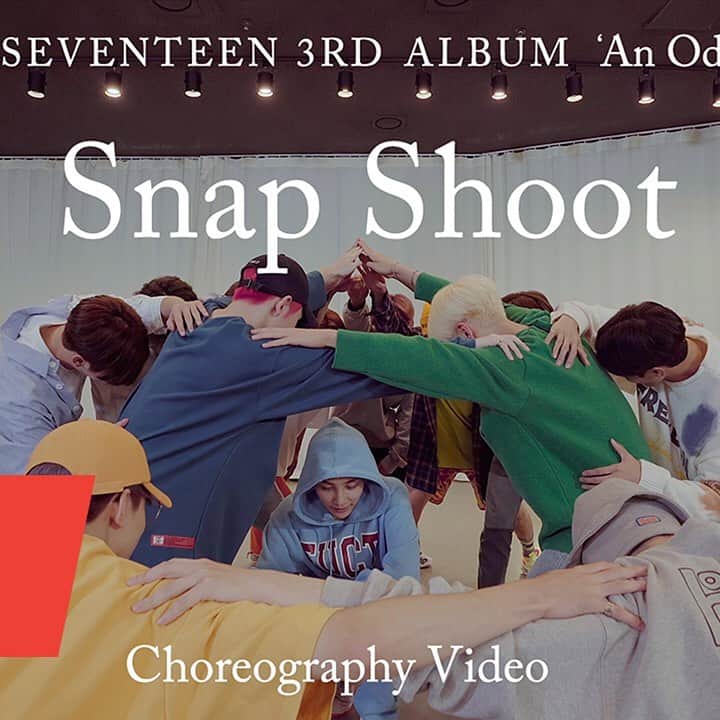 SEVENTEENさんのインスタグラム写真 - (SEVENTEENInstagram)「[Choreography Video] SEVENTEEN(세븐틴) - Snap Shoot ▶ https://youtu.be/qvByCuIsVe0  #SEVENTEEN #세븐틴 #An_Ode  #Snap_Shoot」10月23日 18時00分 - saythename_17