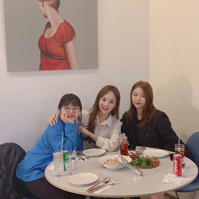 ハ・ウンジンのインスタグラム：「흐앙 드디어만나따아😂 #20191023」