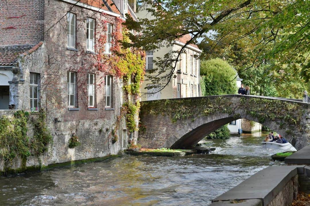 mikanoguchiのインスタグラム：「10.2018 Bruges, Belgium ブリュージュ、ベルギー ．  #tb#brugge#bruges#belgium#visitbruges#belgiumtrip#travelphotography#nikond5500#nofilter#ブリュージュ#ベルギー#たびノグ」