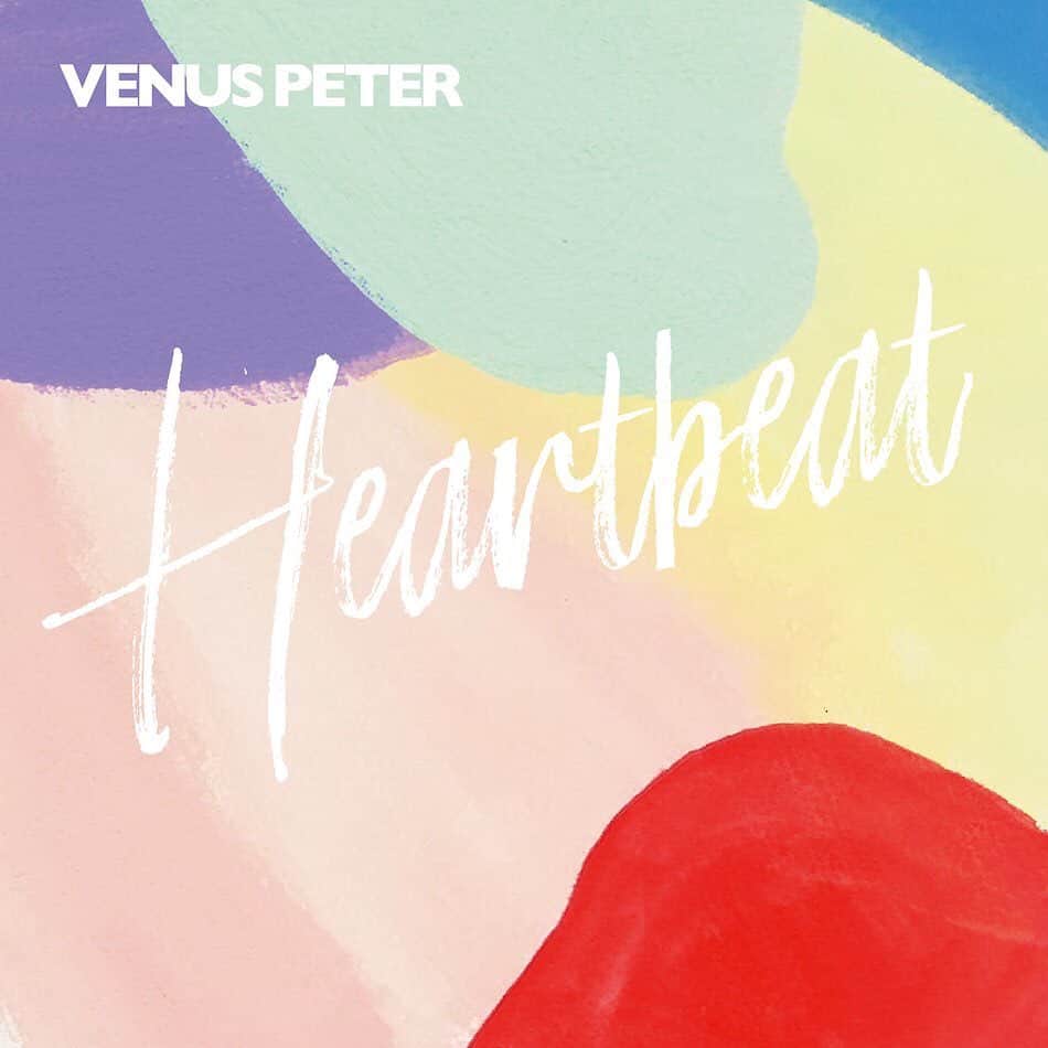 沖野俊太郎さんのインスタグラム写真 - (沖野俊太郎Instagram)「Heartbeat 7インチのジャケ✨ 黒いベールを脱いだこちらが本命。 12/22 新代田feverで先行発売します！ kinkさん渾身のデザイン最高です。  2019年12月22日(日)新代田FEVER VENUS PETER presents「MDC! Vol.2」 OEPM 17:30  START 18:30 adv.¥3500(+1d) act VENUS PETER ラブリーサマーちゃん  #venuspeter #heartbeat #ラブリーサマーちゃん #7inch」10月23日 20時22分 - oki_shun