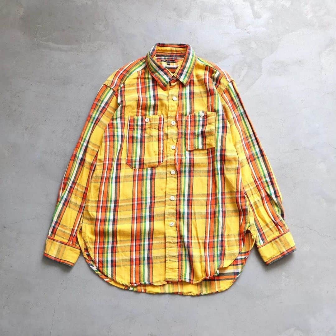 wonder_mountain_irieさんのインスタグラム写真 - (wonder_mountain_irieInstagram)「_ Engineered Garments / エンジニアードガーメンツ "work shirt - twill plaid-" ¥29,700- _ 〈online store / @digital_mountain〉 http://www.digital-mountain.net/shopdetail/000000009882/ _ 【オンラインストア#DigitalMountain へのご注文】 *24時間受付 *15時までのご注文で即日発送 *1万円以上ご購入で送料無料 tel：084-973-8204 _ We can send your order overseas. Accepted payment method is by PayPal or credit card only. (AMEX is not accepted)  Ordering procedure details can be found here. >>http://www.digital-mountain.net/html/page56.html _ 本店：#WonderMountain  blog>> http://wm.digital-mountain.info/blog/20190723-1/ _ #NEPENTHES #EngineeredGarments #ネペンテス #エンジニアードガーメンツ _ 〒720-0044 広島県福山市笠岡町4-18 JR 「#福山駅」より徒歩10分 (12:00 - 19:00 水曜、木曜定休) #ワンダーマウンテン #japan #hiroshima #福山 #福山市 #尾道 #倉敷 #鞆の浦 近く _ 系列店：@hacbywondermountain _」10月23日 20時58分 - wonder_mountain_