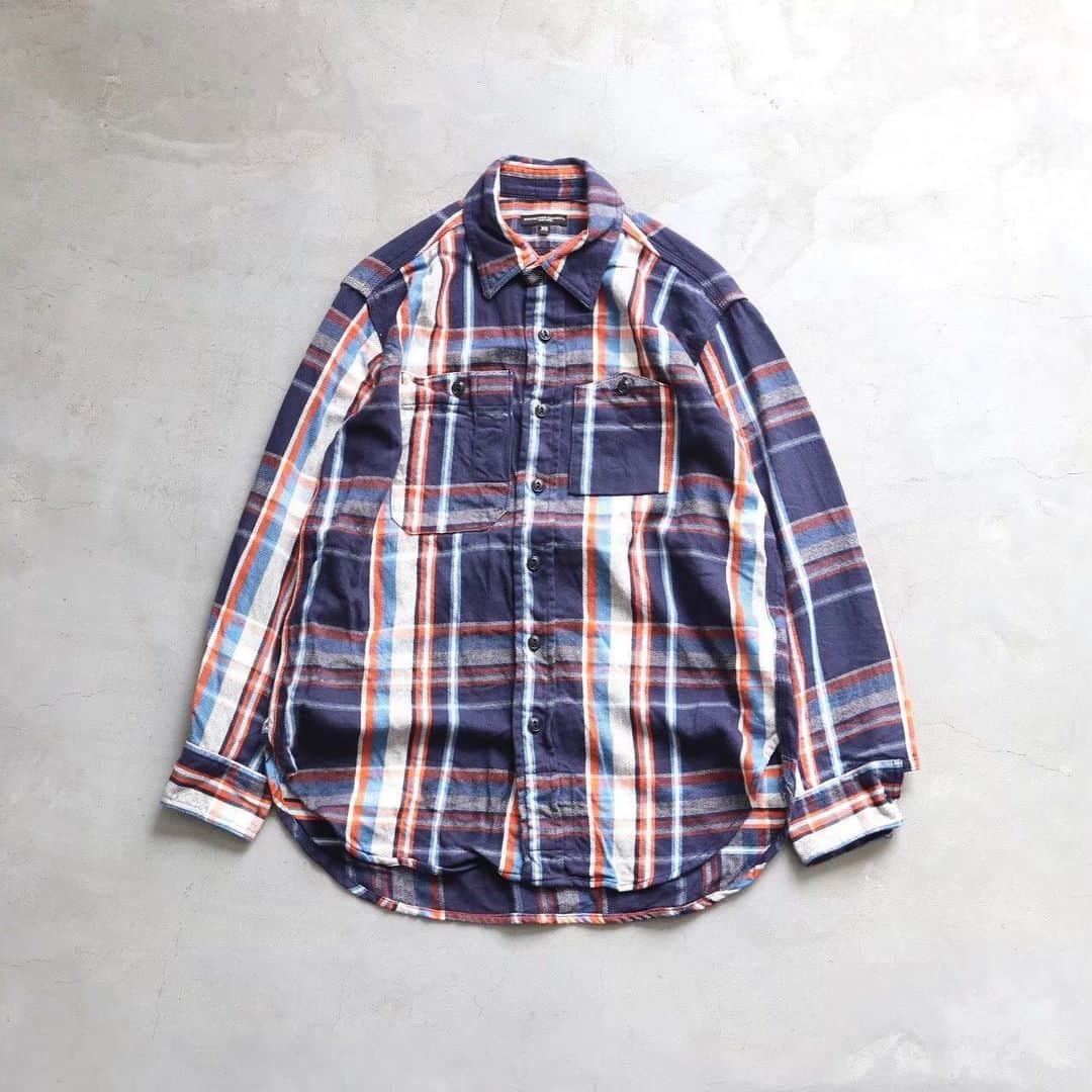 wonder_mountain_irieさんのインスタグラム写真 - (wonder_mountain_irieInstagram)「_ Engineered Garments / エンジニアードガーメンツ "work shirt - twill plaid-" ¥29,700- _ 〈online store / @digital_mountain〉 http://www.digital-mountain.net/shopdetail/000000009882/ _ 【オンラインストア#DigitalMountain へのご注文】 *24時間受付 *15時までのご注文で即日発送 *1万円以上ご購入で送料無料 tel：084-973-8204 _ We can send your order overseas. Accepted payment method is by PayPal or credit card only. (AMEX is not accepted)  Ordering procedure details can be found here. >>http://www.digital-mountain.net/html/page56.html _ 本店：#WonderMountain  blog>> http://wm.digital-mountain.info/blog/20190723-1/ _ #NEPENTHES #EngineeredGarments #ネペンテス #エンジニアードガーメンツ _ 〒720-0044 広島県福山市笠岡町4-18 JR 「#福山駅」より徒歩10分 (12:00 - 19:00 水曜、木曜定休) #ワンダーマウンテン #japan #hiroshima #福山 #福山市 #尾道 #倉敷 #鞆の浦 近く _ 系列店：@hacbywondermountain _」10月23日 20時58分 - wonder_mountain_