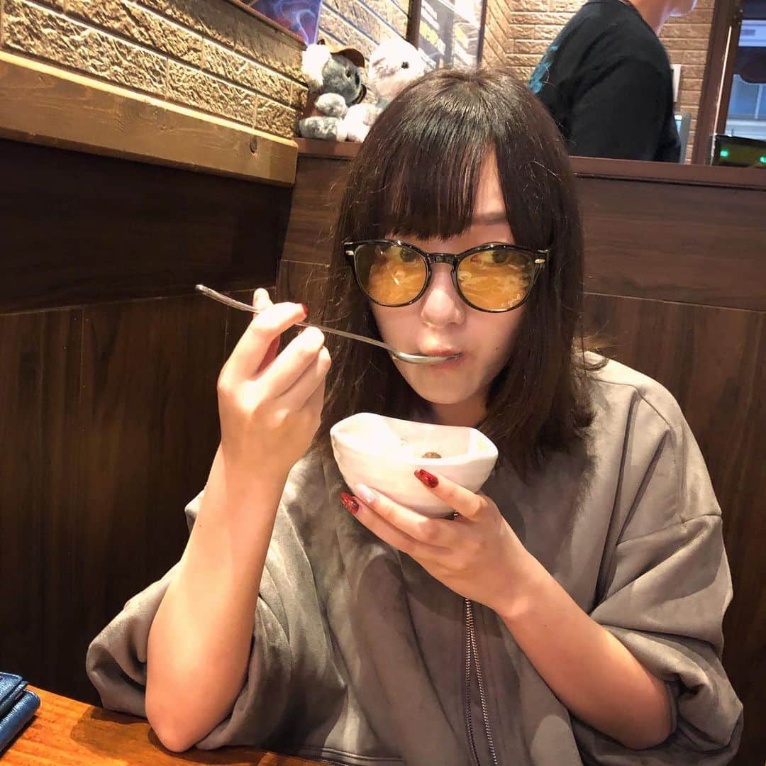 京佳さんのインスタグラム写真 - (京佳Instagram)「目の調子悪すぎたから🕶 新大久保のでりかおんどるの 牡蠣純豆腐がマジ美味しい。 あと今日もケジャン食べてきた。 美味しかったドーーーン。  #japanesegirl  #gravure #sexy #asiansexy  #asiangirls  #性感 #大胸 #ootd #韓国 #新大久保 #純豆腐 #likeforlikes  #like4likes  #likeforfollow  #likeforlikeback」10月23日 21時29分 - kyouka_1202