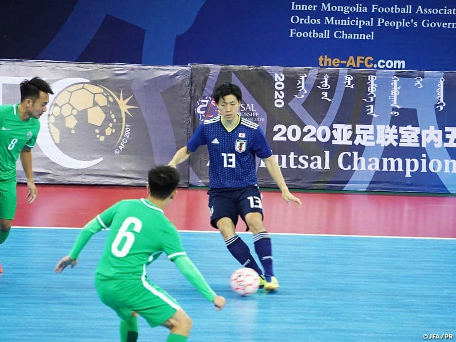 日本サッカー協会さんのインスタグラム写真 - (日本サッカー協会Instagram)「📸Match photos｜フットサル日本代表は来年2月に開催されるAFCフットサル選手権トルクメニスタン2020の出場権をかけ、マカオ代表との初戦を17-2で制しました。 ・ オルドス/中国にて開催されている本予選は東アジア7カ国(チャイニーズ・タイペイ、中国、モンゴル、香港、日本、韓国、マカオ)が参加し、4カ国と3カ国の2グループに分かれ、各グループの1位とグループ2位同士の勝者の計3カ国が来年トルクメニスタンで開催される本戦への出場権を獲得する事ができます。 ・ AFCフットサル選手権トルクメニスタン2020予選-東地区- 第1戦 フットサル日本代表　17-2（前半10-1、後半7-1）フットサルマカオ代表 2019年10月22日(火)　キックオフ時間 13:00（現地時間） Ordos Sports Centre Gymnasium（中国/オルドス） ・ 🏆AFCフットサル選手権トルクメニスタン2020予選-東地区- 10月22日(火) 13:00 第1戦 17-2 フットサルマカオ代表🇲🇴 10月24日(木) 13:00 第2戦 vsフットサル韓国代表🇰🇷 #jfa #daihyo」10月23日 22時12分 - japanfootballassociation