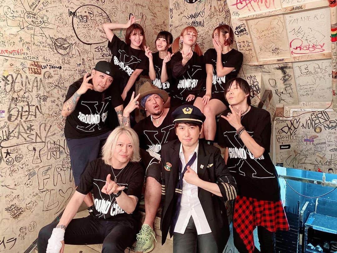 根岸愛のインスタグラム：「めちゃくちゃ良い写真🥳 #thegroundcrew #PASSPO #PASSPO魂 #eggman」