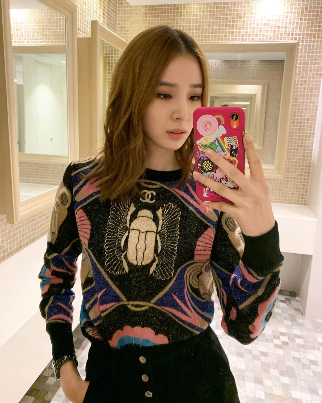 アイリーン・キムさんのインスタグラム写真 - (アイリーン・キムInstagram)「Mirror selfie moments ✨」10月23日 23時49分 - ireneisgood