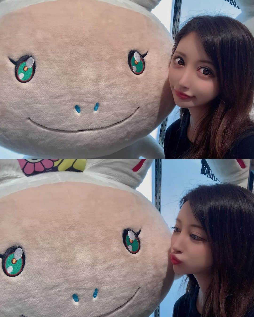 夢咲りおなさんのインスタグラム写真 - (夢咲りおなInstagram)「あいらぶかいかいちゃん🐰💖🐰chu💋 . . . . #かいかい#かいかいきき#村上隆#東京#中野#ぬいぐるみ#うさぎ#tokyo #art」9月30日 1時51分 - yumerio0906